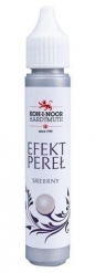Pisak z efektem perłowym srebrny 30ml