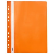 Skoroszyt Bantex Budget PP A4 z perforacją - pomarańczowy