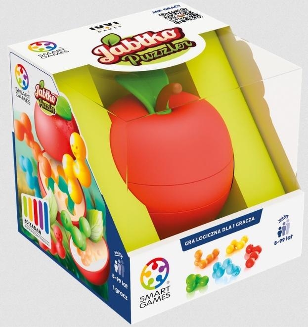 <img src='https://webimage.pl/pics/290/8/d5906700248290.jpg' style='height:440px' /> Smart Games Jabłko Puzzler (PL) IUVI Games