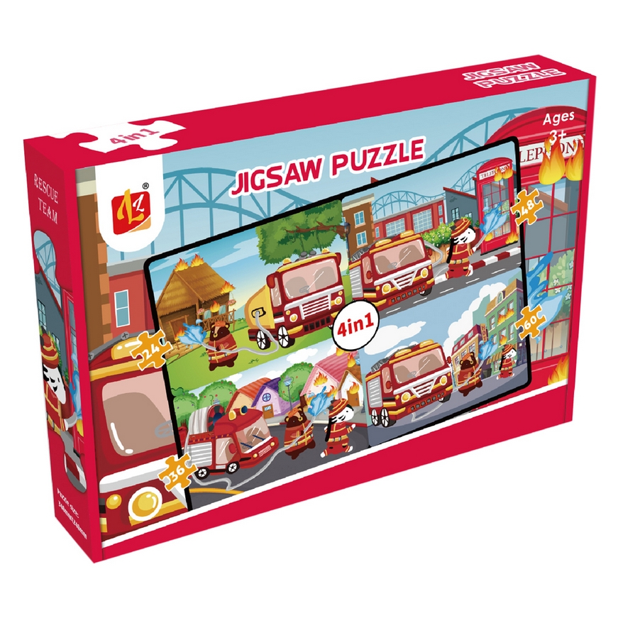 Puzzle 4w1: Straż pożarna