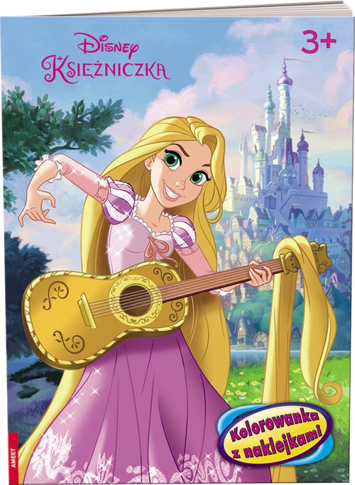 Disney Księżniczka Kolorowanka z naklejkami