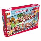 Puzzle 4w1: Straż pożarna