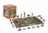 Puzzle drewniane 3D Domek w lesie A cottage in the woods L (US0040-L)