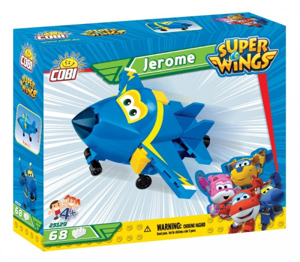 Klocki Super Wings 68 elementów Jerome (25129)