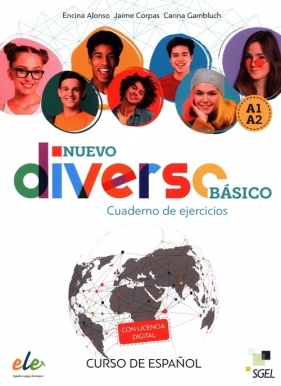 Diverso basico Nuevo A1+A2 ćwiczenia + zawartość online - Encina Alonso Arija, Jaime Corpas, Carina Gambluch