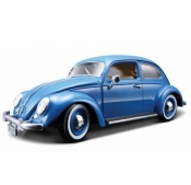 Bburago, Volkswagen Kafert-Beetle 1:18 - niebieski