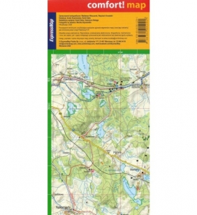 Mazury część północna, 1:60 000 - mapa turystyczna - Opracowanie zbiorowe