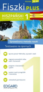 Hiszpański Fiszki Plus dla początkujących 1 - Anna Poneta