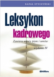Leksykon kadrowego - Styczyński Rafał