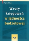 Wzory księgowań w jednostce budżetowej Rup Wojciech