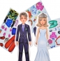 Układanka magnetyczna - Ksenia i Marko, 42 magnesy