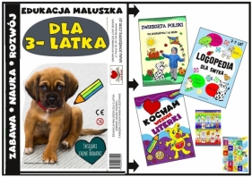 Edukacja maluszka - Zestaw książek dla 3 latka - Opracowanie zbiorowe
