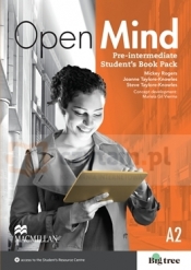 openMind Pre-Intermediate Student's Book +CD - Mickey Rogers, Joanne Taylore-Knowles, Steve Taylore-Knowles
