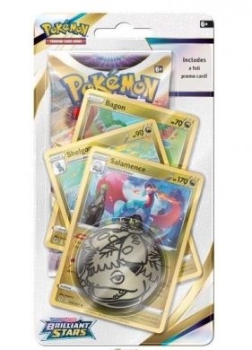 Karty Brillant Stars Premium Checkline Blister Salamen (0040 Salamence)