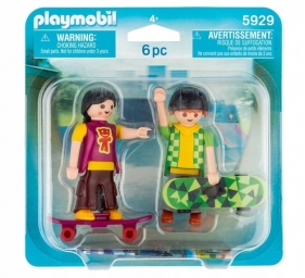  Playmobil DuoPack: Dzieci na deskorolkach (5929)Wiek: 4+