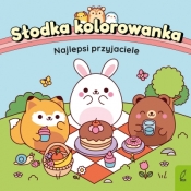 Słodka kolorowanka. Najlepsi przyjaciele - Opracowanie zbiorowe