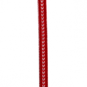 Wstążka dekoracyjna 1cm/1,5m - czerwona (339432)