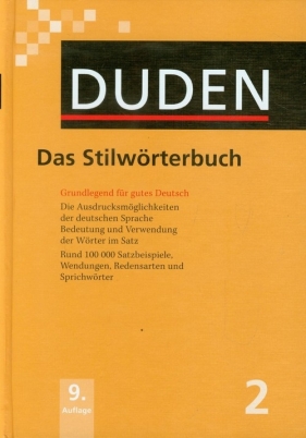 Duden 2 Das Stilworterbuch