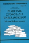 Biblioteczka Opracowań Pamiętnik z Powstania Warszawskiego Mirona Białoszewskiego