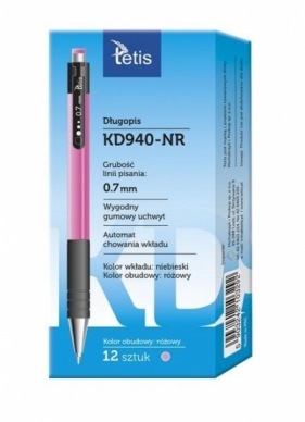 Długopis obudowa różowa KD940-NR (12szt)