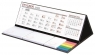 Kalendarz 2022 biurkowy z notesem MAXI czarny