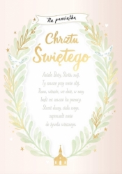 Karnet Chrzest