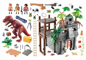 Obozowisko z T-Rexem (9429)