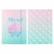 Teczka z gumką A4 Shell mix