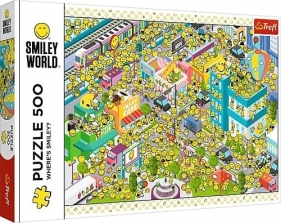 Trefl puzzle 500 Gdzie jest Smiley