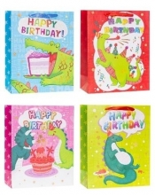 Torebka ozdobna 18x23x8cm brokat mix ROZETTE