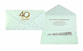 Koperta podarunkowa Elite Urodziny 40