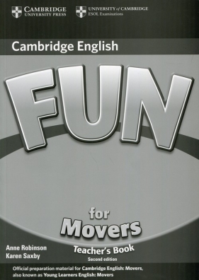Fun for Movers Teacher's Book - Robinson Anne, Saxby Karen