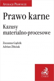 Prawo karne Kazusy materialno-procesowe