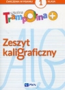 Szkolna Trampolina + Zeszyt kaligraficzny 1 Szkoła podstawowa Aneta Głuszniewska