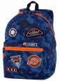 Coolpack - Cross - Plecak młodzieżowy - Navy (Badges B) (B26153)