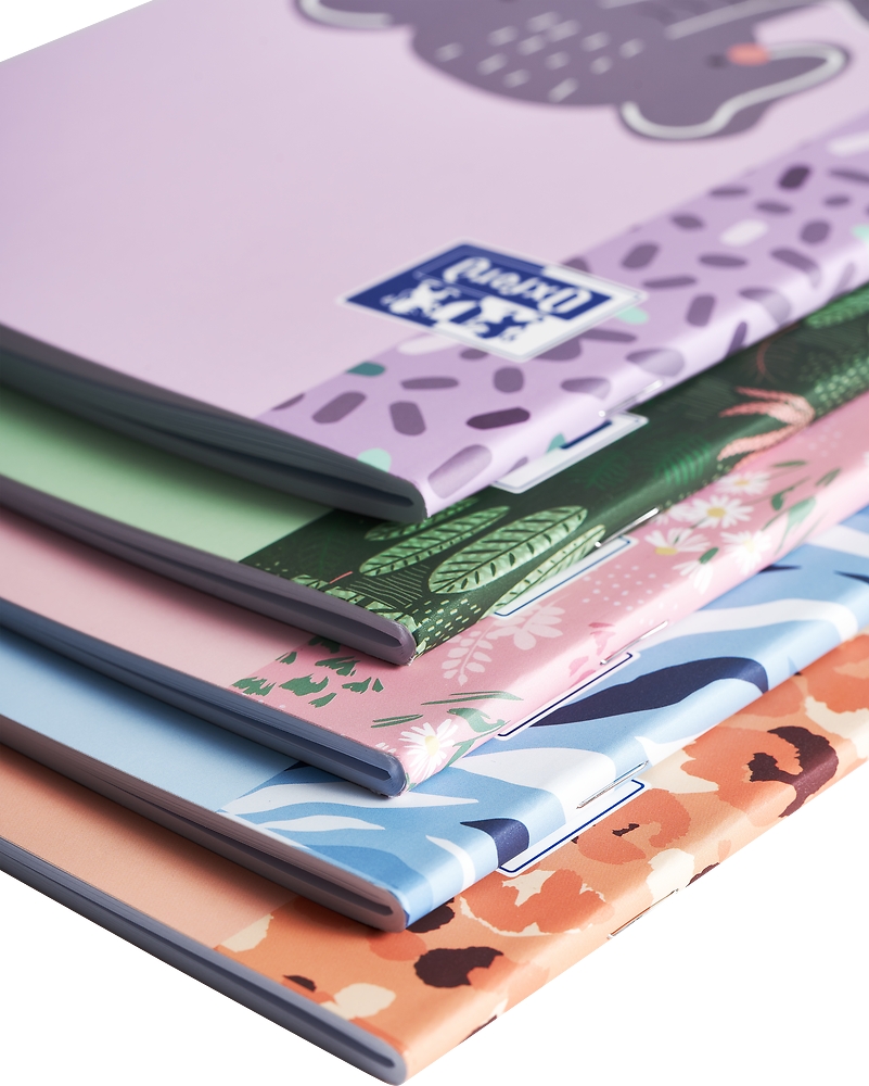 Zeszyt Oxford Kids A4/32k linia podwójna kolorowa, 1 szt