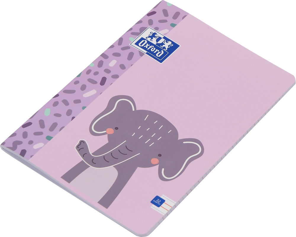 Zeszyt Oxford Kids A4/32k linia podwójna kolorowa, 1 szt