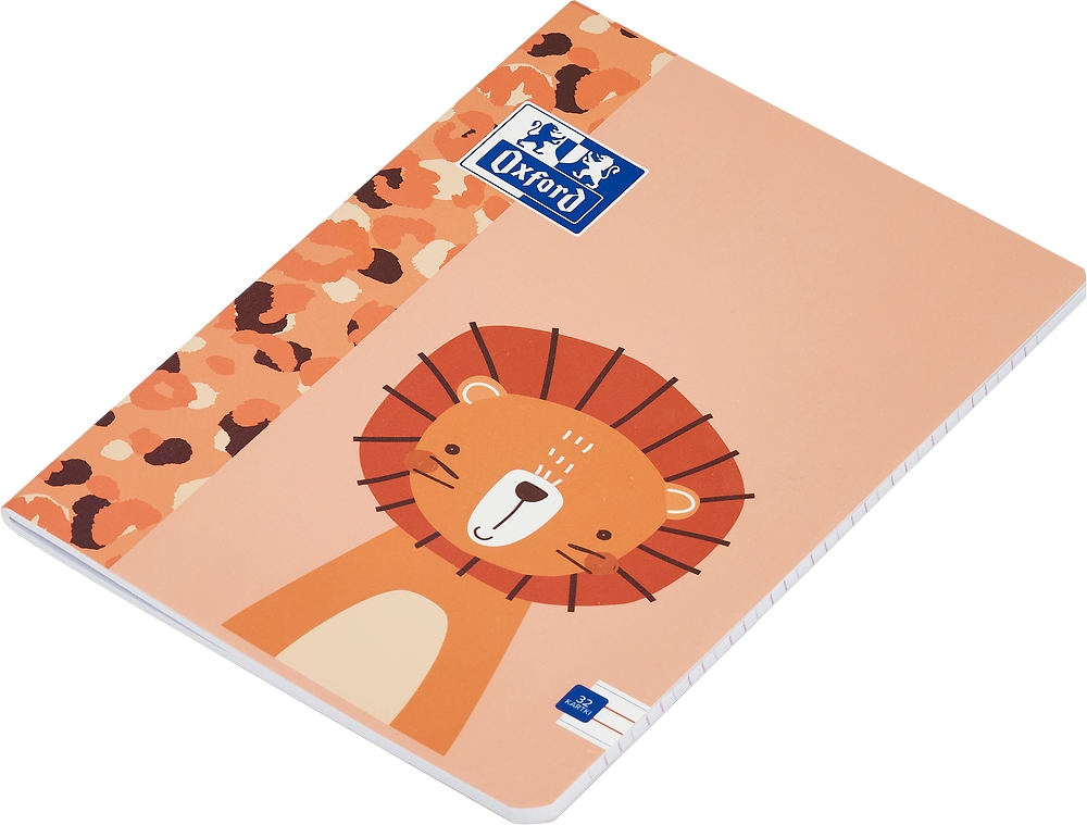 Zeszyt Oxford Kids A4/32k linia podwójna kolorowa, 1 szt