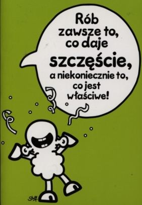 Karnet sheepworld Rób zawsze to co.. - PP-1685