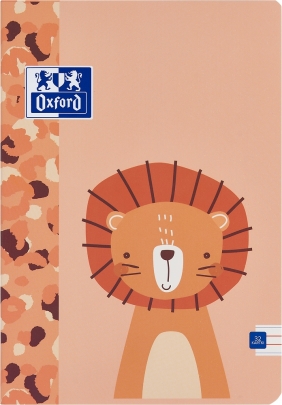 Zeszyt Oxford Kids A4/32k linia podwójna kolorowa, 1 szt