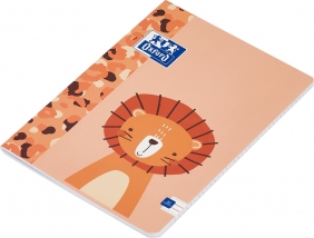 Zeszyt Oxford Kids A4/32k linia podwójna kolorowa, 1 szt