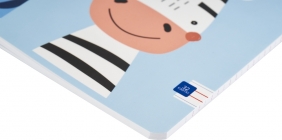 Zeszyt Oxford Kids A4/32k linia podwójna kolorowa, 1 szt