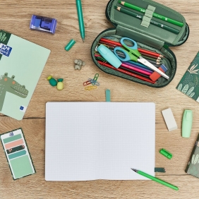 Zeszyt Oxford Kids A4/32k linia podwójna kolorowa, 1 szt