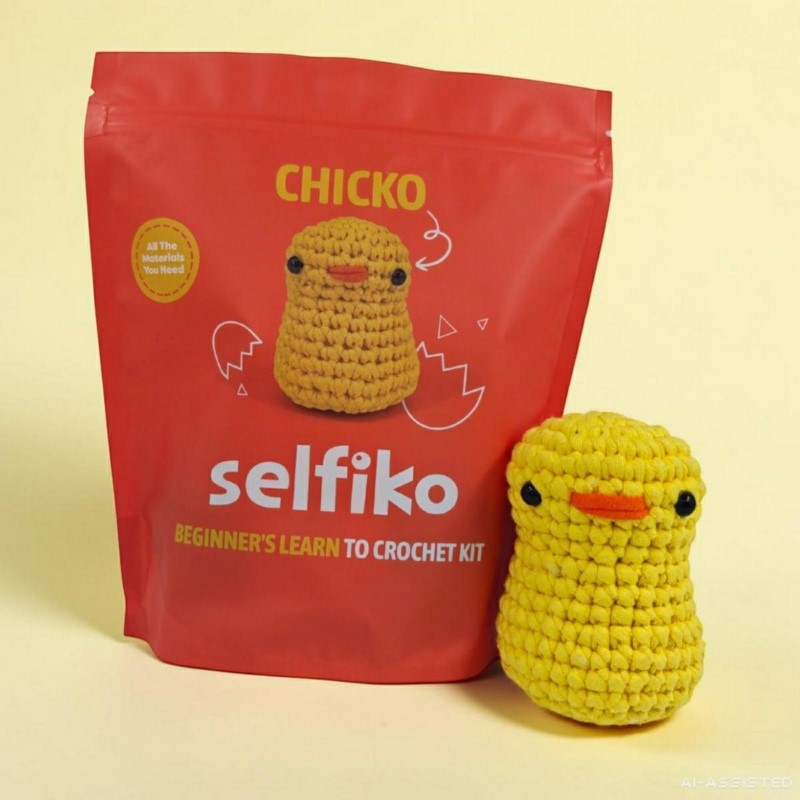Zestaw do szydełkowania kurczak Chicko