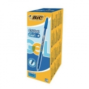 Pióro żelowe Cristal Gel + niebieski (20szt) BIC