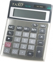 Kalkulator TAXO TG-122 srebrny