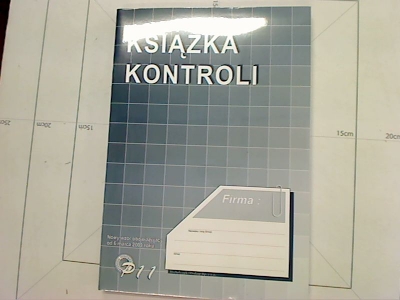 Książka kontroli  A4  P11