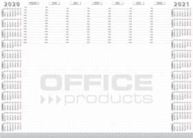 Podkład na biurko Office Products biuwar - biały (19041161-99)