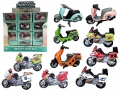 Skuter metalowy 1:64 MIX