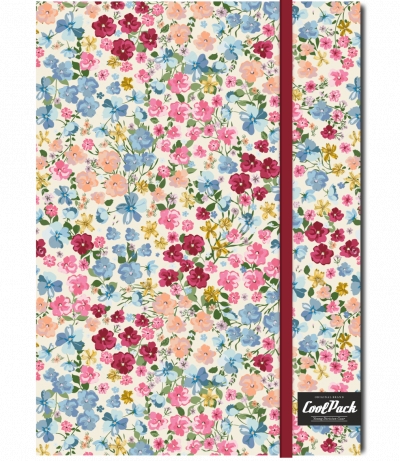 <img src='https://webimage.pl/pics/293/4/d5903686304293.jpg' style='height:440px' /> Brulion A5 z gumką Coolpack Forget me not